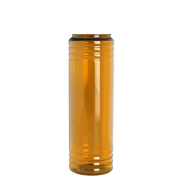 Slim Cylinder Design 24 oz Transparent Sport Bottles with Flip Top... from ASI 40480 Koozie Group