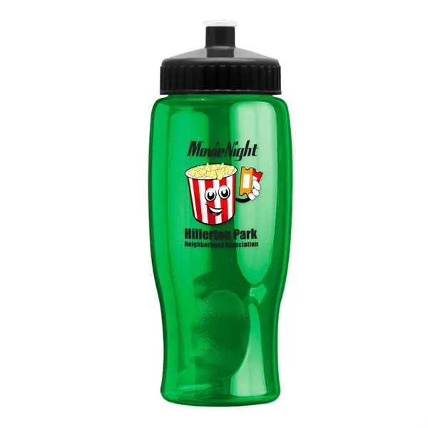 27 oz. Transparent Sports bottle... from ASI 40480 Koozie Group