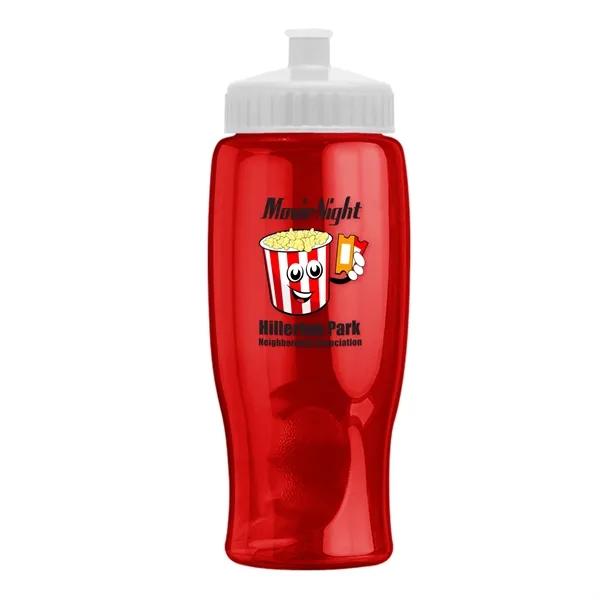 27 oz. Transparent Sports bottle... from ASI 40480 Koozie Group