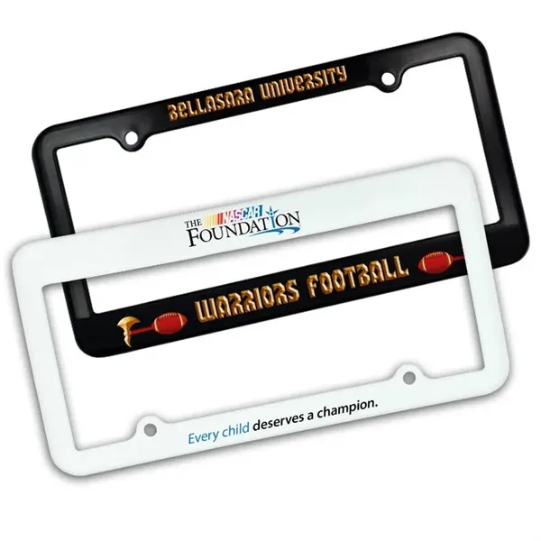 License Plate Frame-2 Holes,Full Color Digital... from ASI 30270 Aakron Line