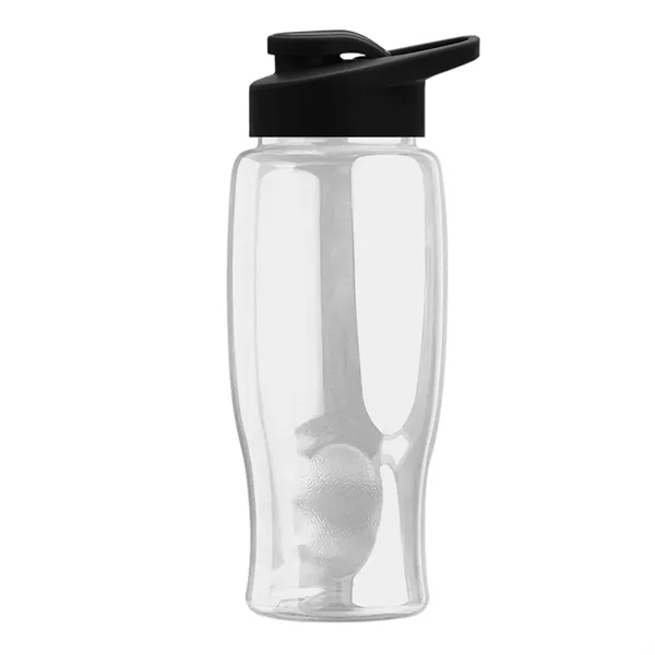 27 Oz. Poly-Pure Transparent Bottle - Snap Lid... from ASI 40480 Koozie Group