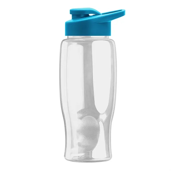 27 Oz. Poly-Pure Transparent Bottle - Snap Lid... from ASI 40480 Koozie Group