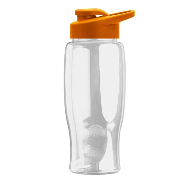27 Oz. Poly-Pure Transparent Bottle - Snap Lid... from ASI 40480 Koozie Group
