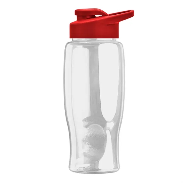 27 Oz. Poly-Pure Transparent Bottle - Snap Lid... from ASI 40480 Koozie Group