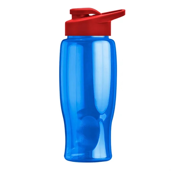 27 Oz. Poly-Pure Transparent Bottle - Snap Lid... from ASI 40480 Koozie Group
