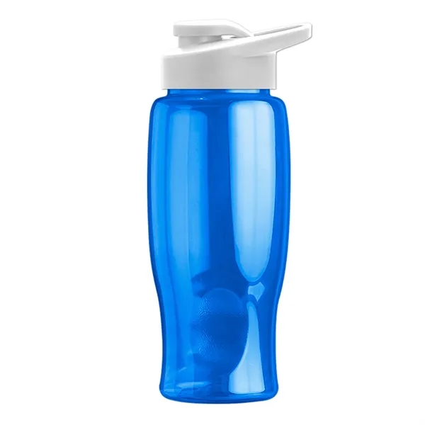 27 Oz. Poly-Pure Transparent Bottle - Snap Lid... from ASI 40480 Koozie Group
