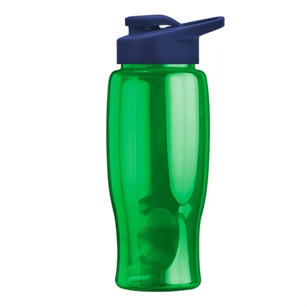 27 Oz. Poly-Pure Transparent Bottle - Snap Lid... from ASI 40480 Koozie Group