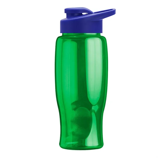 27 Oz. Poly-Pure Transparent Bottle - Snap Lid... from ASI 40480 Koozie Group