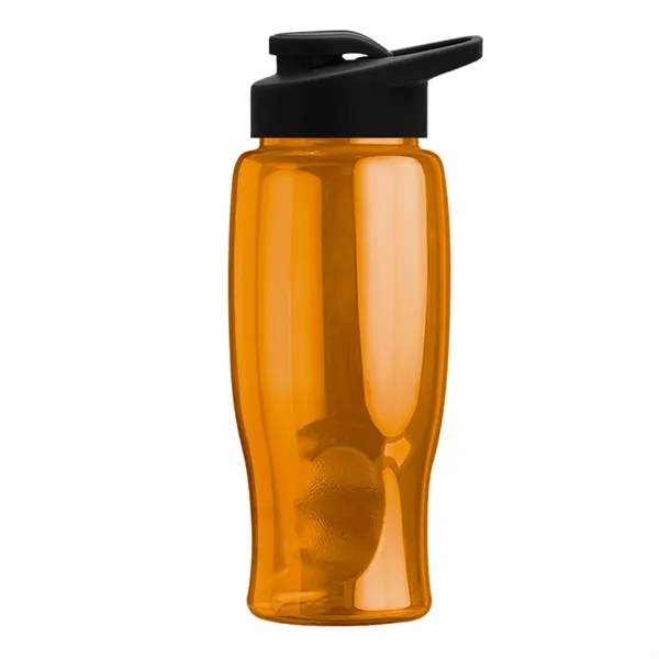 27 Oz. Poly-Pure Transparent Bottle - Snap Lid... from ASI 40480 Koozie Group