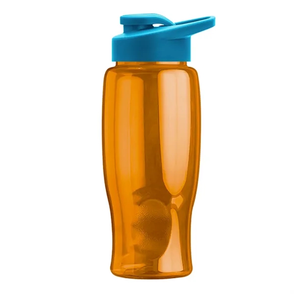 27 Oz. Poly-Pure Transparent Bottle - Snap Lid... from ASI 40480 Koozie Group