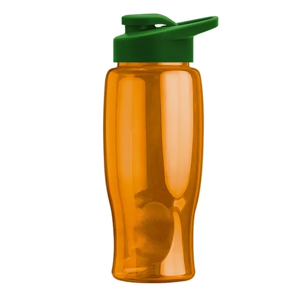 27 Oz. Poly-Pure Transparent Bottle - Snap Lid... from ASI 40480 Koozie Group
