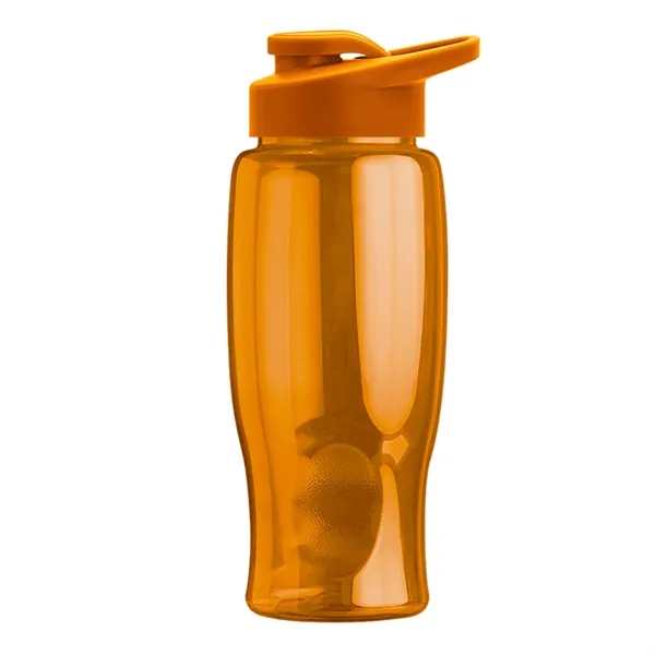 27 Oz. Poly-Pure Transparent Bottle - Snap Lid... from ASI 40480 Koozie Group