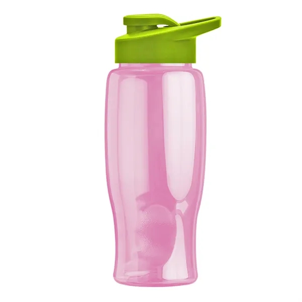 27 Oz. Poly-Pure Transparent Bottle - Snap Lid... from ASI 40480 Koozie Group