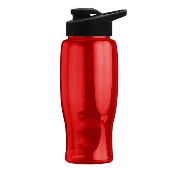 27 Oz. Poly-Pure Transparent Bottle - Snap Lid... from ASI 40480 Koozie Group