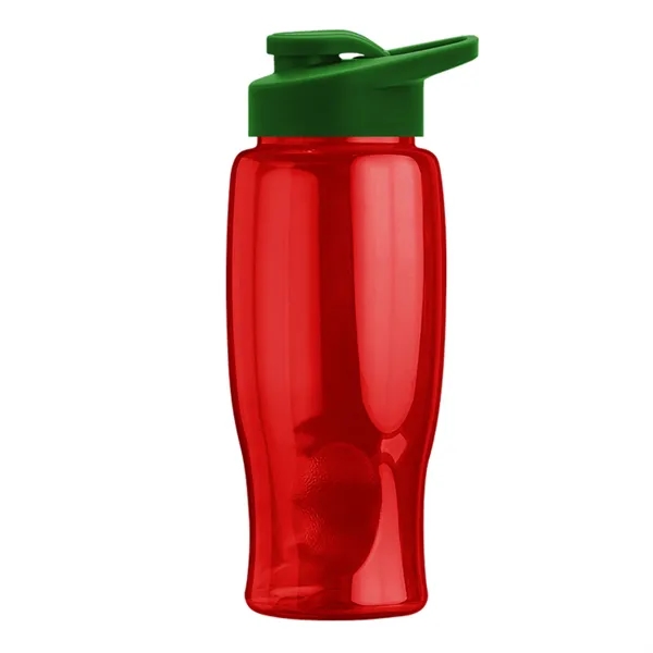 27 Oz. Poly-Pure Transparent Bottle - Snap Lid... from ASI 40480 Koozie Group