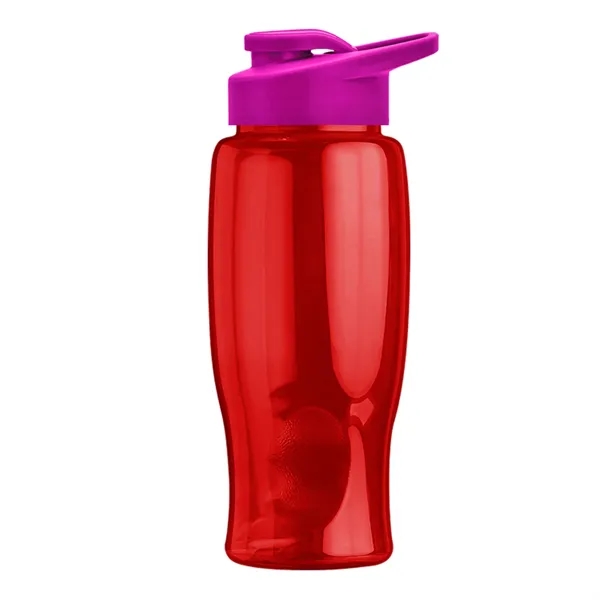 27 Oz. Poly-Pure Transparent Bottle - Snap Lid... from ASI 40480 Koozie Group