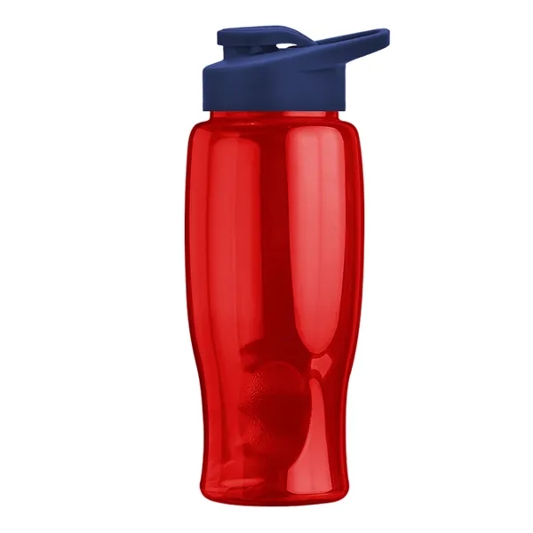 27 Oz. Poly-Pure Transparent Bottle - Snap Lid... from ASI 40480 Koozie Group