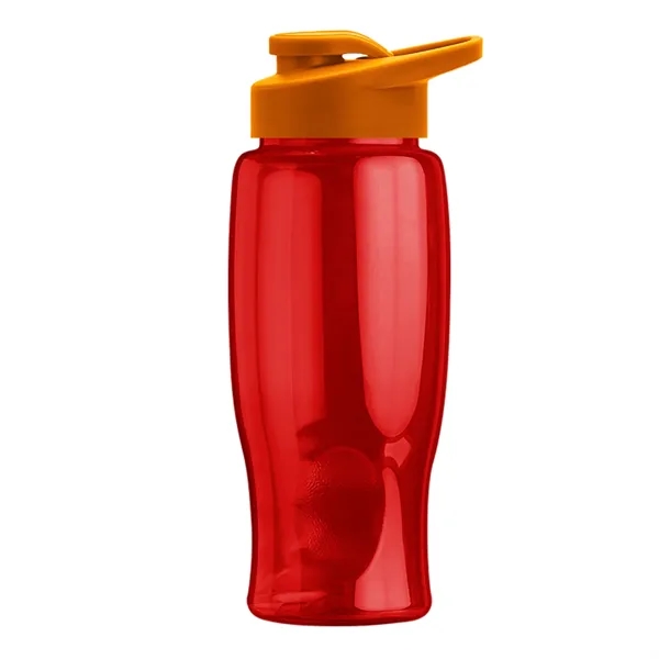 27 Oz. Poly-Pure Transparent Bottle - Snap Lid... from ASI 40480 Koozie Group