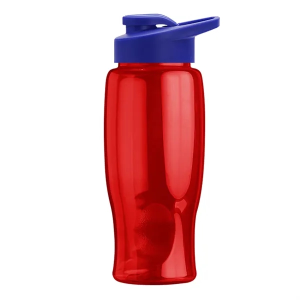 27 Oz. Poly-Pure Transparent Bottle - Snap Lid... from ASI 40480 Koozie Group