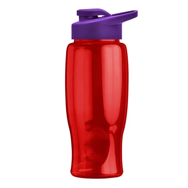 27 Oz. Poly-Pure Transparent Bottle - Snap Lid... from ASI 40480 Koozie Group