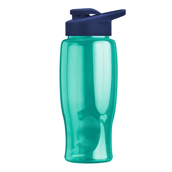 27 Oz. Poly-Pure Transparent Bottle - Snap Lid... from ASI 40480 Koozie Group
