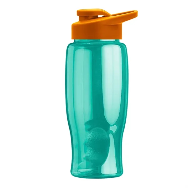 27 Oz. Poly-Pure Transparent Bottle - Snap Lid... from ASI 40480 Koozie Group