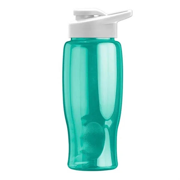 27 Oz. Poly-Pure Transparent Bottle - Snap Lid... from ASI 40480 Koozie Group