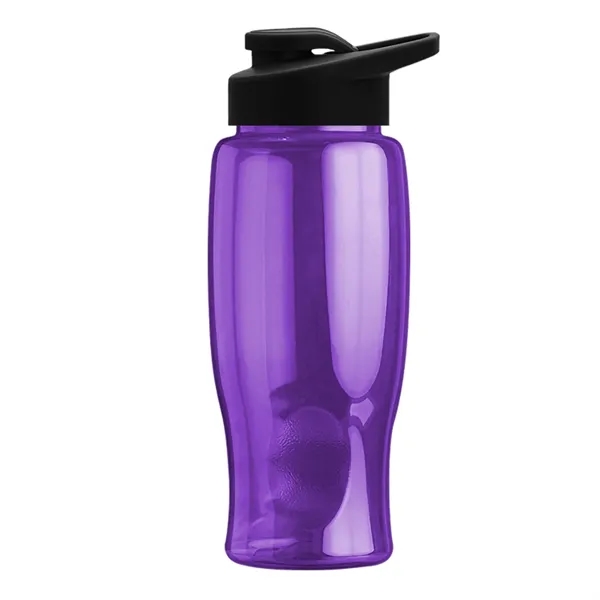 27 Oz. Poly-Pure Transparent Bottle - Snap Lid... from ASI 40480 Koozie Group