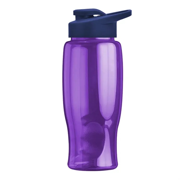 27 Oz. Poly-Pure Transparent Bottle - Snap Lid... from ASI 40480 Koozie Group