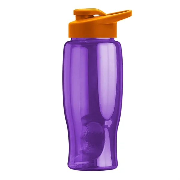27 Oz. Poly-Pure Transparent Bottle - Snap Lid... from ASI 40480 Koozie Group