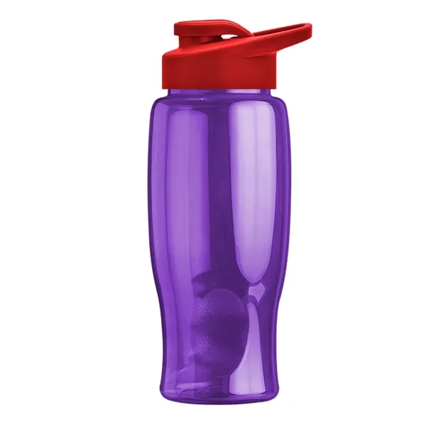 27 Oz. Poly-Pure Transparent Bottle - Snap Lid... from ASI 40480 Koozie Group
