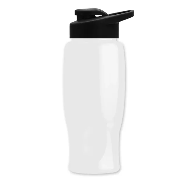 27 Oz. Poly-Pure Transparent Bottle - Snap Lid... from ASI 40480 Koozie Group