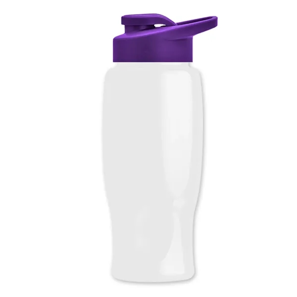 27 Oz. Poly-Pure Transparent Bottle - Snap Lid... from ASI 40480 Koozie Group