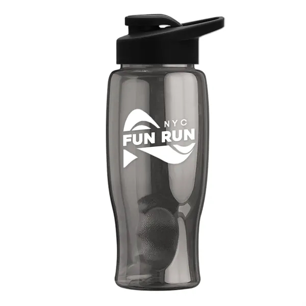 27 Oz. Poly-Pure Transparent Bottle - Snap Lid... from ASI 40480 Koozie Group