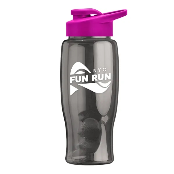 27 Oz. Poly-Pure Transparent Bottle - Snap Lid... from ASI 40480 Koozie Group