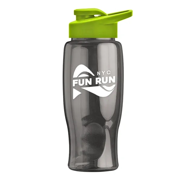 27 Oz. Poly-Pure Transparent Bottle - Snap Lid... from ASI 40480 Koozie Group