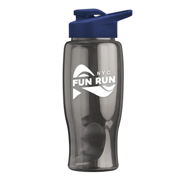 27 Oz. Poly-Pure Transparent Bottle - Snap Lid... from ASI 40480 Koozie Group