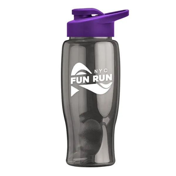 27 Oz. Poly-Pure Transparent Bottle - Snap Lid... from ASI 40480 Koozie Group