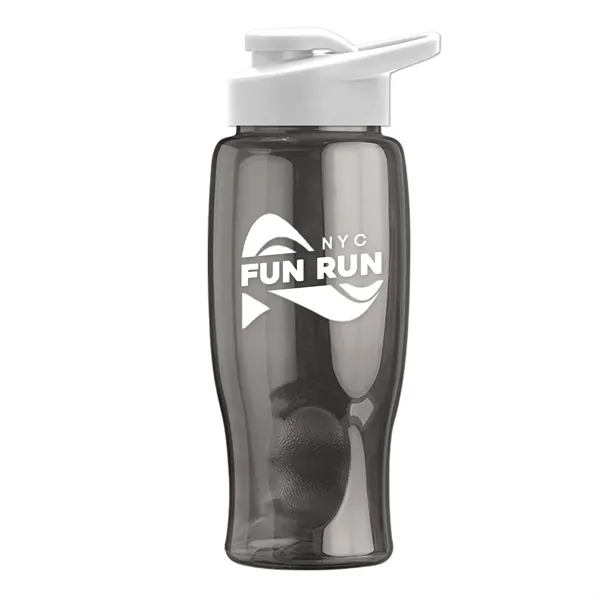 27 Oz. Poly-Pure Transparent Bottle - Snap Lid... from ASI 40480 Koozie Group