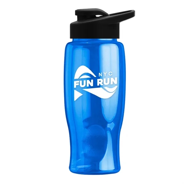 27 Oz. Poly-Pure Transparent Bottle - Snap Lid... from ASI 40480 Koozie Group