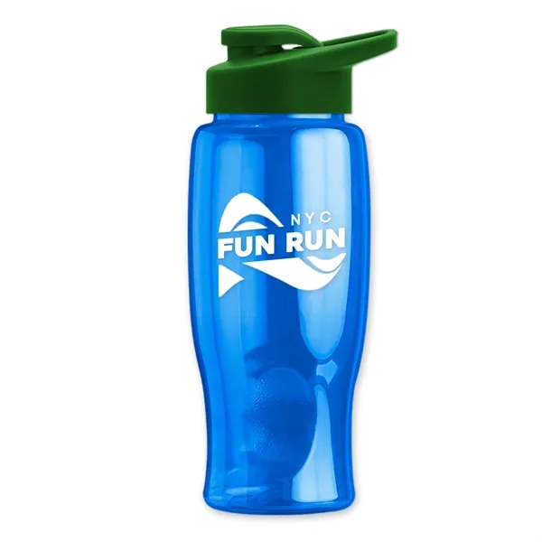27 Oz. Poly-Pure Transparent Bottle - Snap Lid... from ASI 40480 Koozie Group