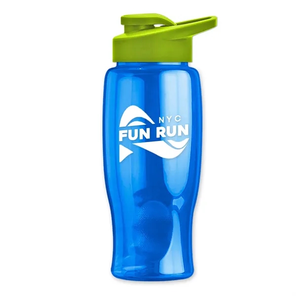 27 Oz. Poly-Pure Transparent Bottle - Snap Lid... from ASI 40480 Koozie Group