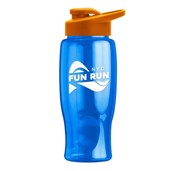 27 Oz. Poly-Pure Transparent Bottle - Snap Lid... from ASI 40480 Koozie Group