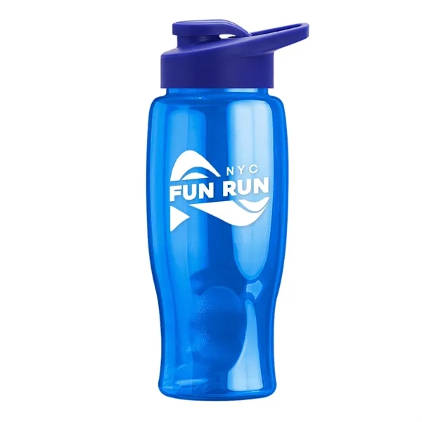 27 Oz. Poly-Pure Transparent Bottle - Snap Lid... from ASI 40480 Koozie Group