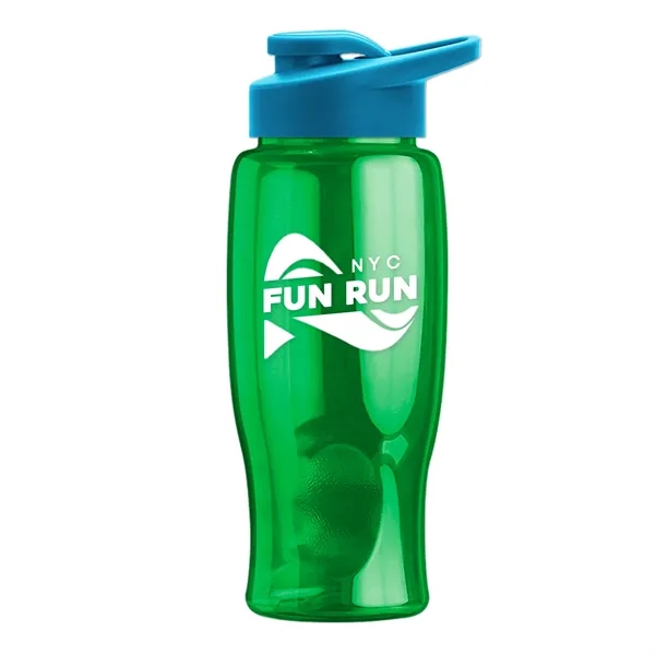 27 Oz. Poly-Pure Transparent Bottle - Snap Lid... from ASI 40480 Koozie Group