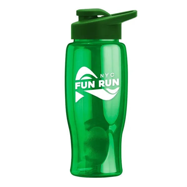 27 Oz. Poly-Pure Transparent Bottle - Snap Lid... from ASI 40480 Koozie Group