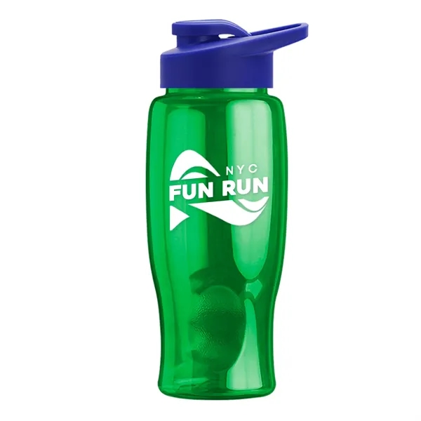 27 Oz. Poly-Pure Transparent Bottle - Snap Lid... from ASI 40480 Koozie Group