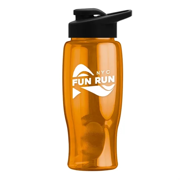27 Oz. Poly-Pure Transparent Bottle - Snap Lid... from ASI 40480 Koozie Group