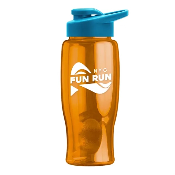 27 Oz. Poly-Pure Transparent Bottle - Snap Lid... from ASI 40480 Koozie Group