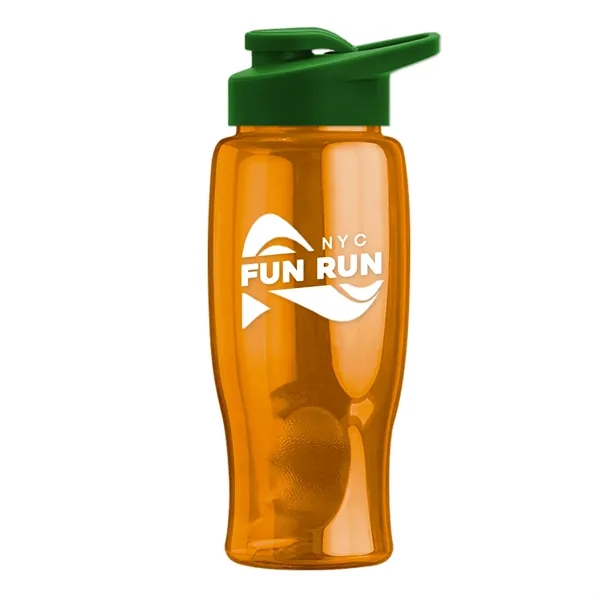 27 Oz. Poly-Pure Transparent Bottle - Snap Lid... from ASI 40480 Koozie Group